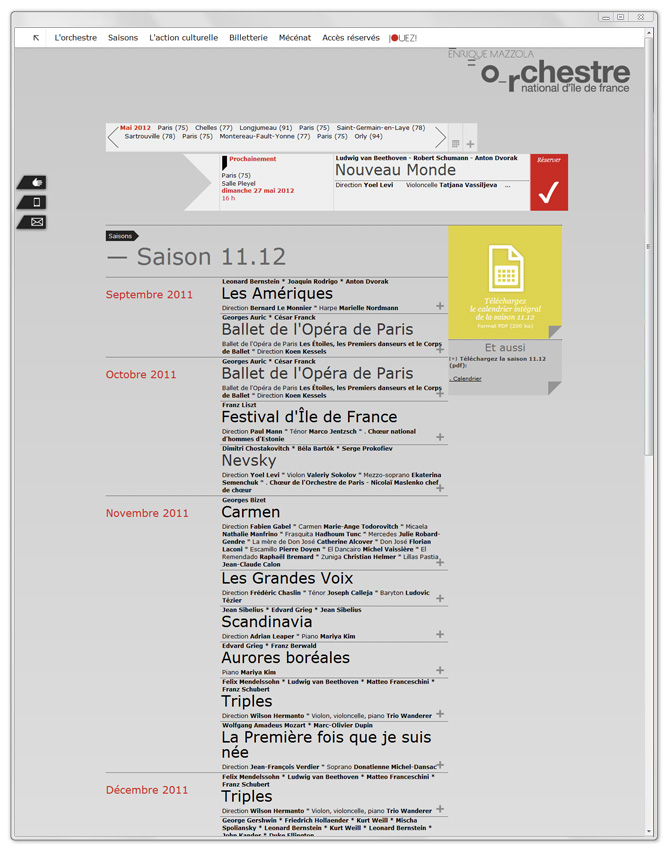 ondif2012 page saison