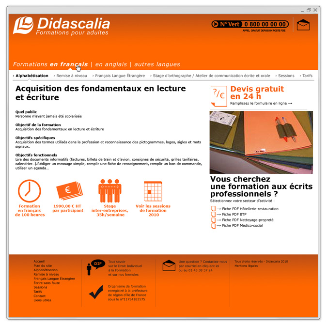 Cartes de visites conçues pour la paeterie